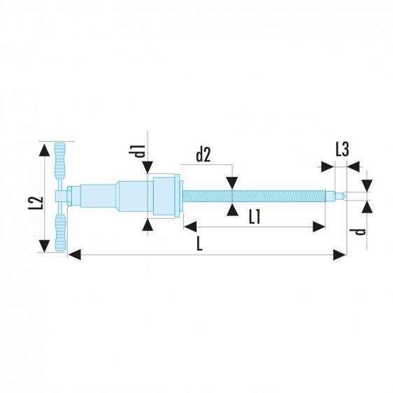 FACOM U.3 - 10T Hydraulic Screw For U.310 Pullers