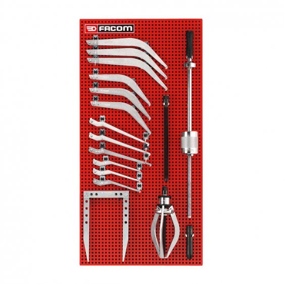 FACOM U.J2 - Inside Outside Leg Puller Set + Panel