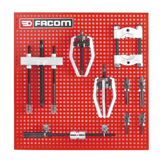 FACOM U.JA1 - Light Engineering Puller Set + Panel