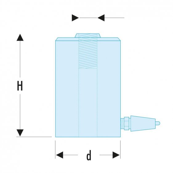 FACOM UWG.3X - Hydraulic Hollow Jack For U.320 + U.320H