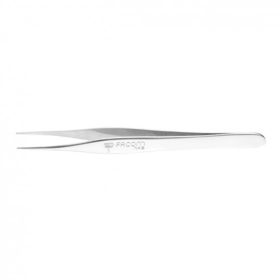 FACOM 148 130mm Straight Fine Smooth Nose Tweezers ETS