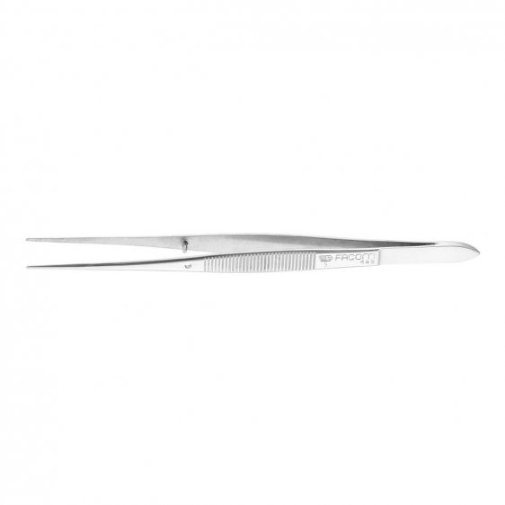 FACOM 149 - 155mm Straight Fine Serated Nose Tweezers