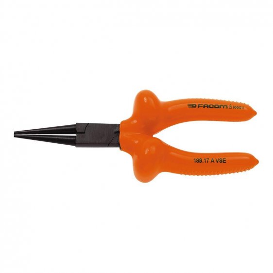 FACOM 189.17AVSE - 170mm Insulated Straight Round Pliers