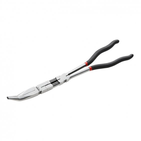 FACOM 195.34L - 340mm Long Reach Angled Long Nose Comfort Grip Pliers