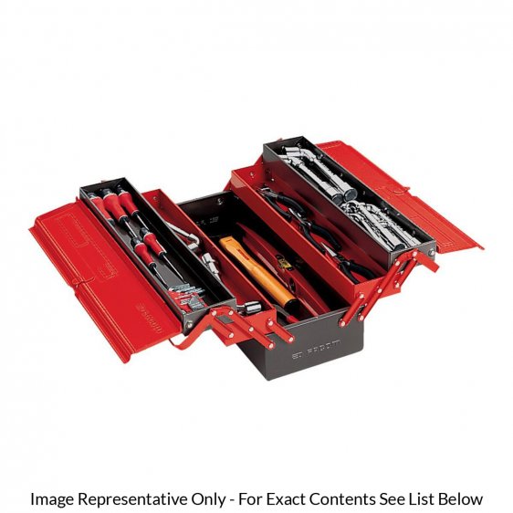 FACOM 2046.JA - 118pc Garden Equipment Tool Kit + Cantilever Tool Box