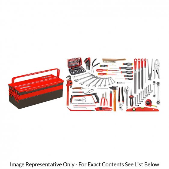 FACOM 2046.SG4A - 112pc General Services Metric Tool Kit + Cantilever Tool Box