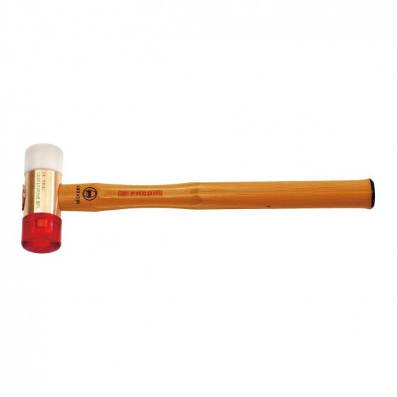 FACOM 208A.60CBA - 60mm Changeable Head Brass Body Mallet