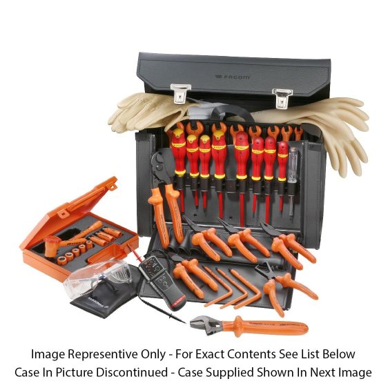 FACOM 2187C.VSE - 41pc Insulated Tools Kit + Technicians Case
