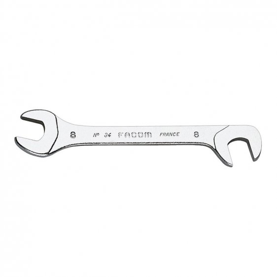 FACOM 34.16 - 16mm Metric Stubby Offset Open Jaw Spanner