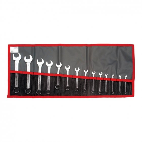 FACOM 39.JU14T - 14pc Inch Stubby Combination Spanner Set + Roll