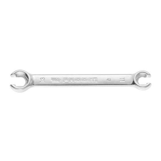 FACOM 43.10X11 - 10x11mm Metric Straight Flare Nut Spanner