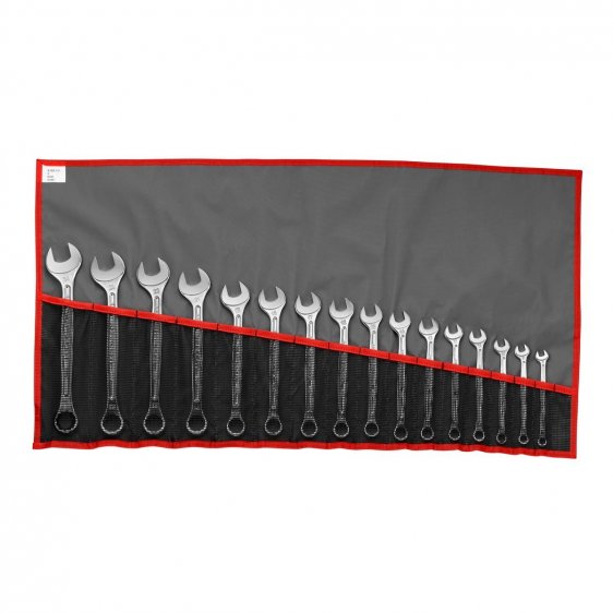 FACOM 440.JU17T 17pc Inch Combination Spanner Set Roll ETS