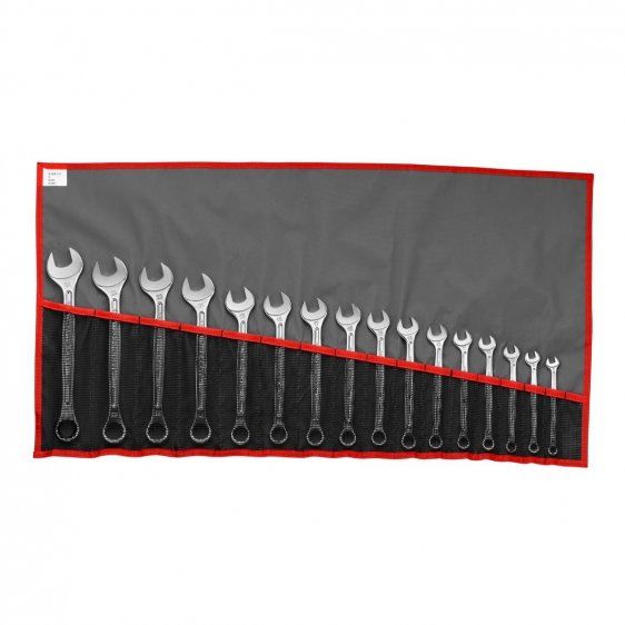 FACOM 440.JE16T - 16pc Metric Combination Spanner Set + Roll