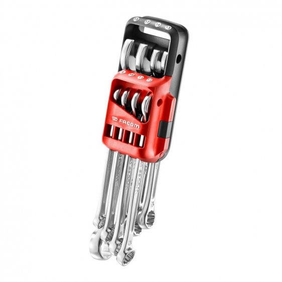 FACOM 440.JP8 - 8pc Metric Combination Spanner Set + Clip