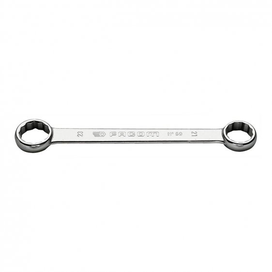 FACOM 59.26X28 - 26x28mm Metric Flat Ring Spanner