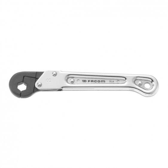FACOM 70A.19 - 19mm Metric Ratchet Flare Nut Spanner