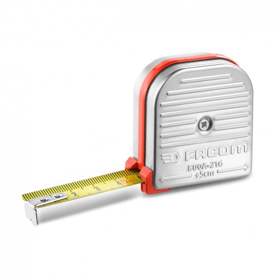 FACOM 800A.216 - 2m Class II Metric Stainless Case Tape Measure