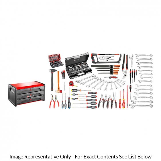 FACOM BT203.M120A - 147pc General Metric Tool Kit + Drawer Tool Box