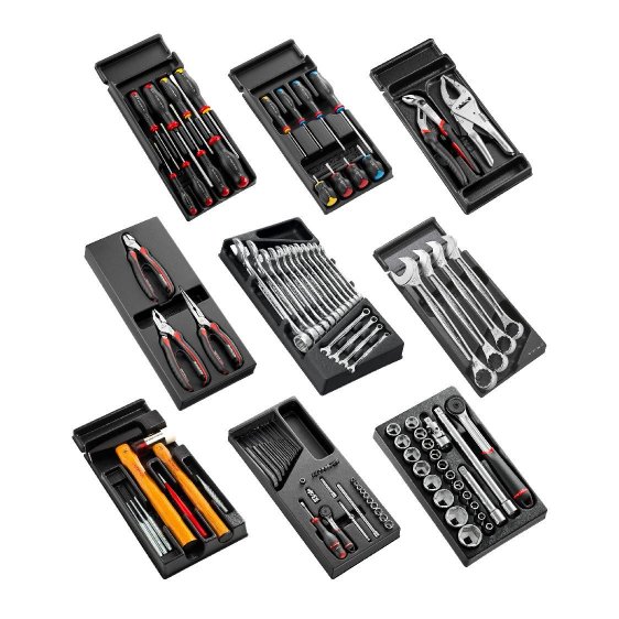 FACOM CM.105 - 114pc Heavy Goods Vehicle Tool Kit In Module Trays