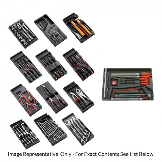 FACOM CM.143PB - 143pc General Metric Tool Kit In Modules