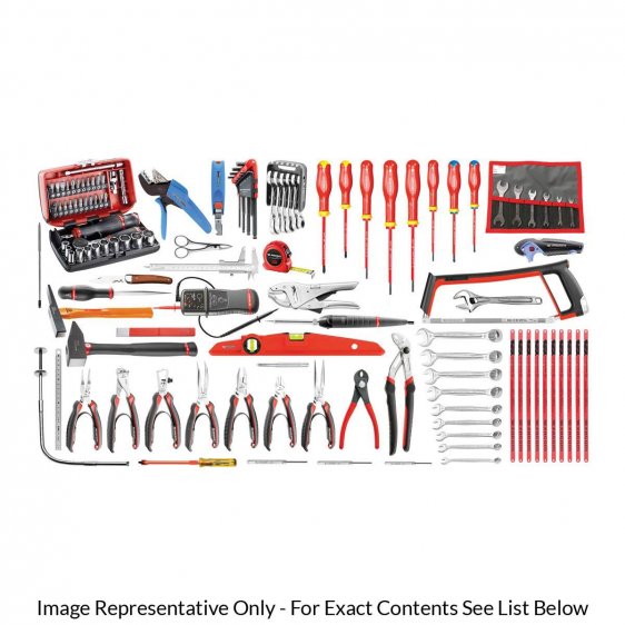 FACOM CM.E18 - 120pc Electricians Metric Tool Kit