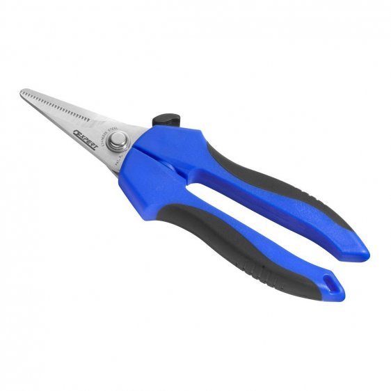 EXPERT by FACOM E020901 - Straight Cut Comfort Grip Power Scissor Shears