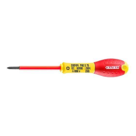 EXPERT by FACOM E165416 - PH2x125mm Insulated Phillips Screwdriver