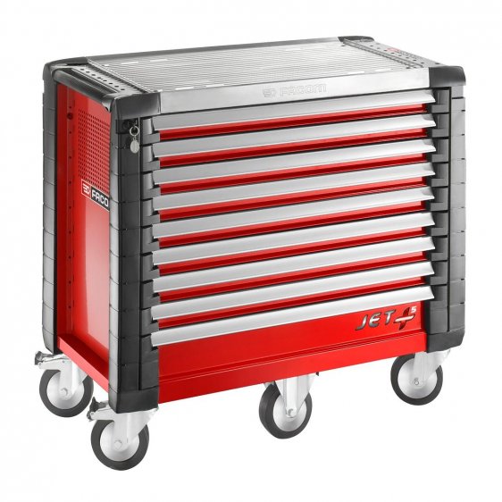 FACOM JET.9M5 - JET+ 9 Drawer 5 Mod Roller Cabinet Red