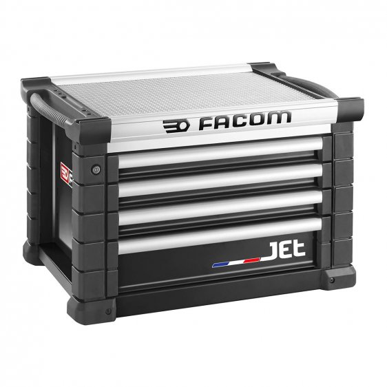 FACOM JET.C4NM3A JET 4 Drawer 3 Mod Tool Chest Black