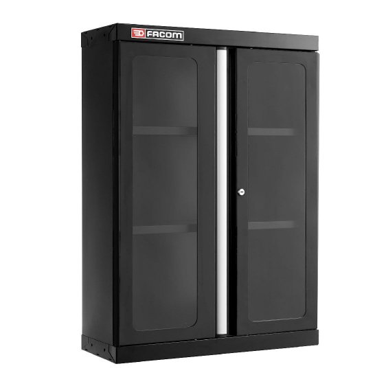 FACOM JLS3-MHSPVBS - JETLINE+ 2 Hinged Glazed Door Top Unit Black