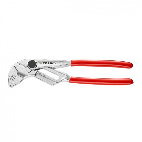 FACOM PWF250G - 250mm Slip-Joint Locking PVC Grip Plier Wrench